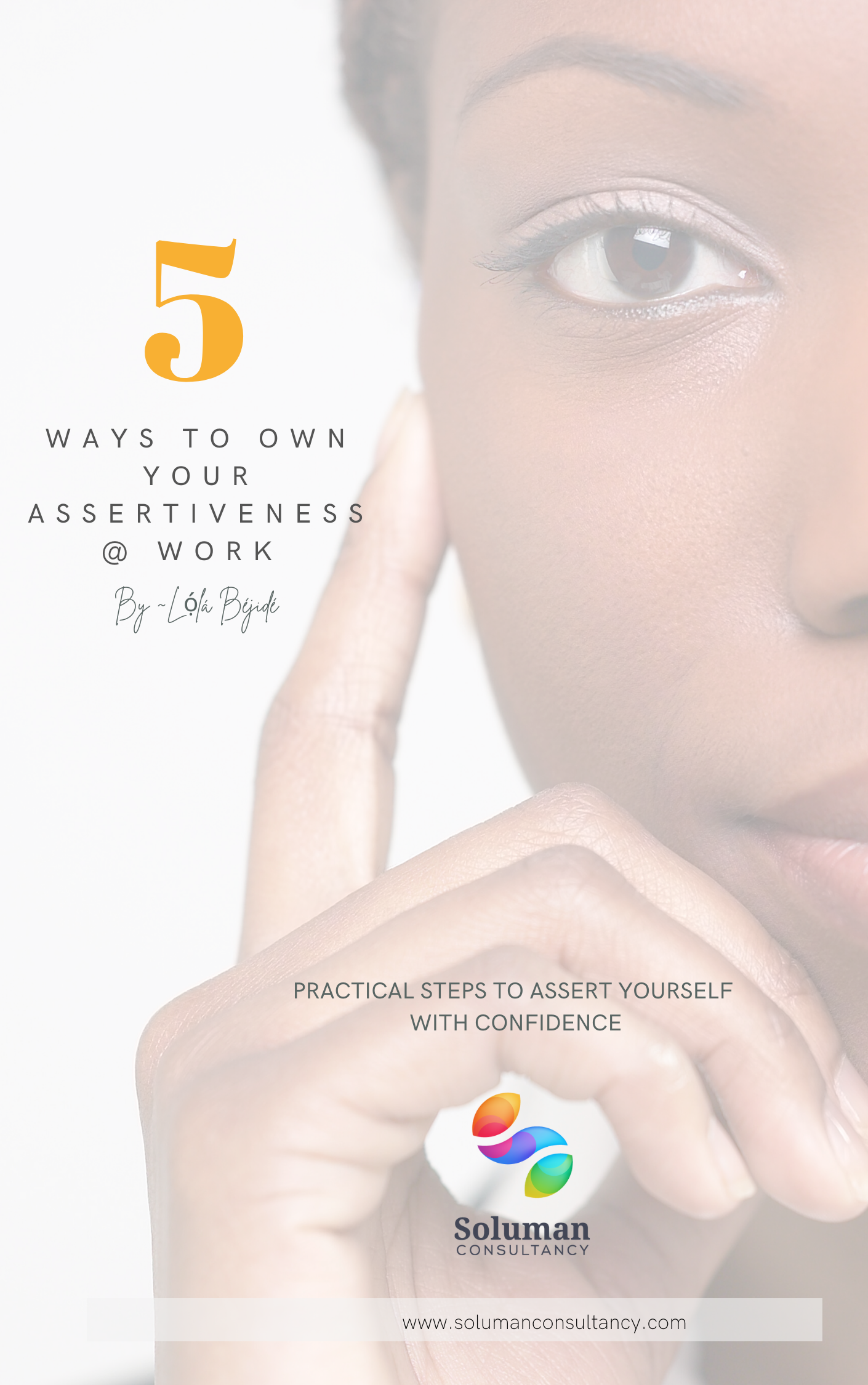 5 Ways to own your assertiveness @ Work - cover-1